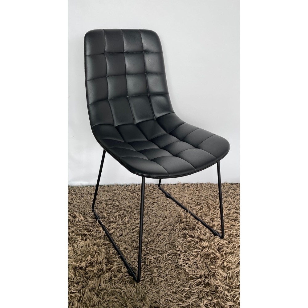 KGY-141537　チェア［ブラック］