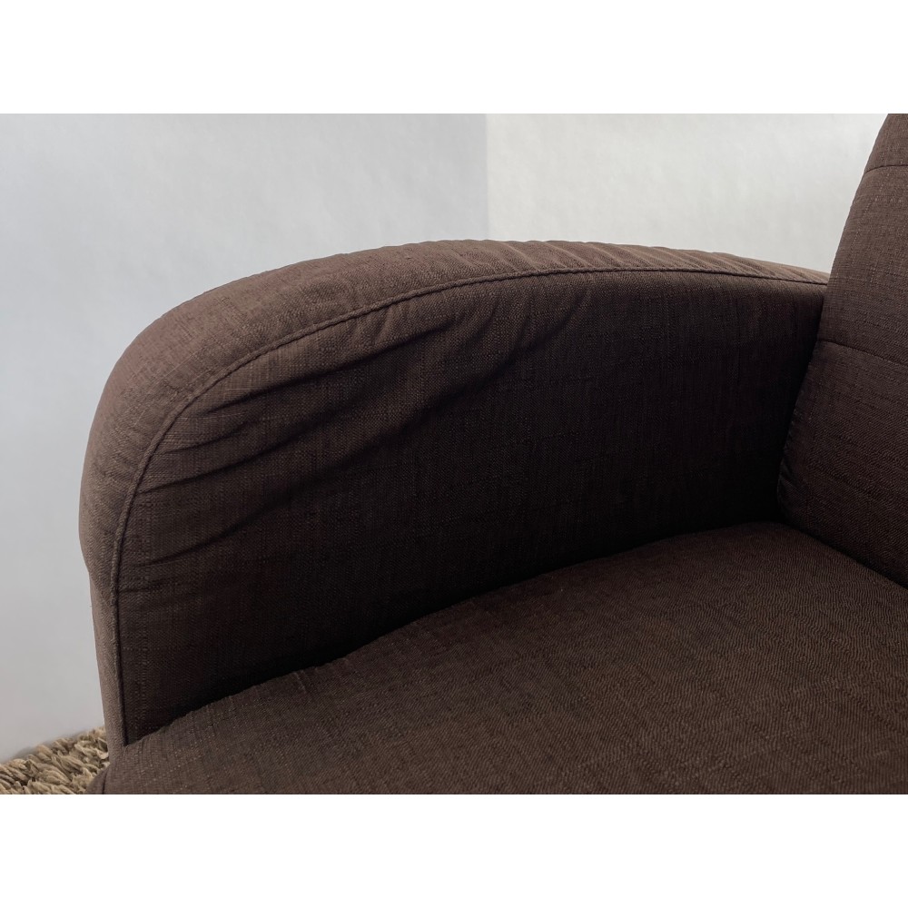 KGY-141564　２．５Ｐソファ［ダークブラウン］