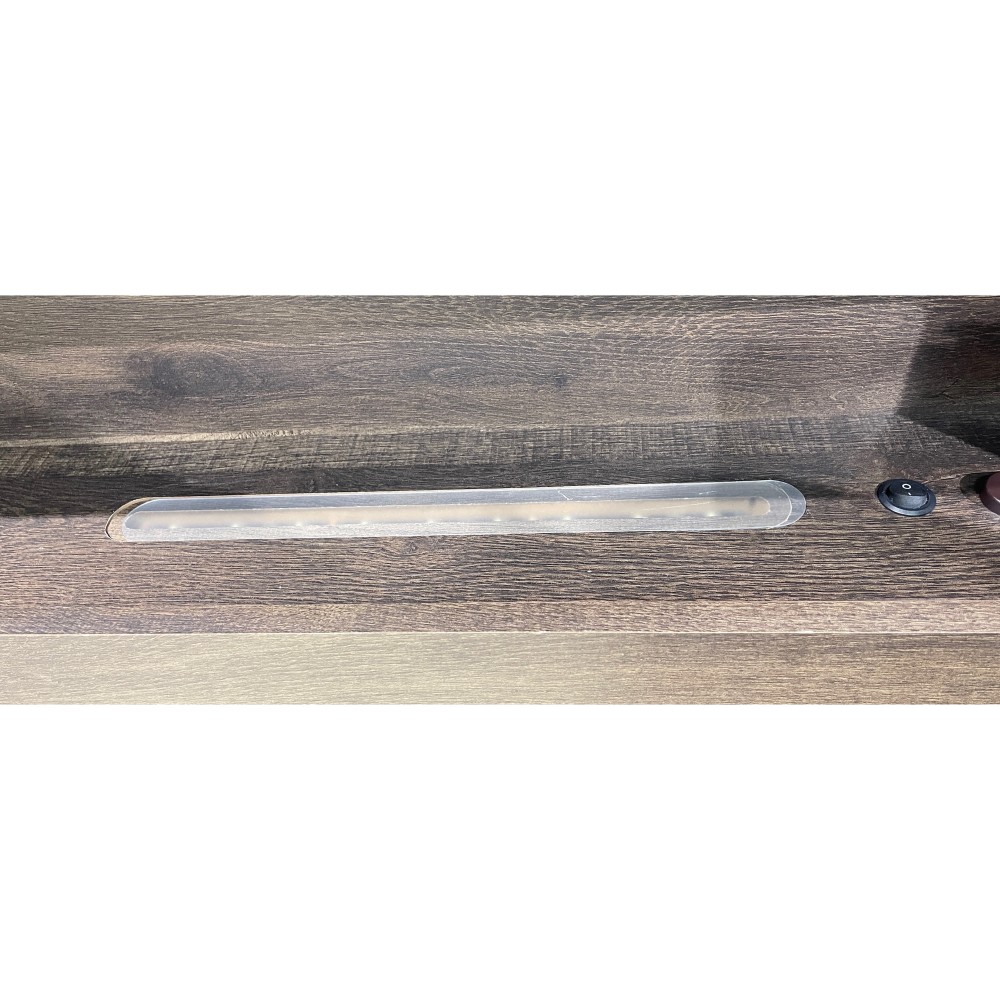 KGY-141159　収納付ベッドフレーム［シングル］［ブラウン］