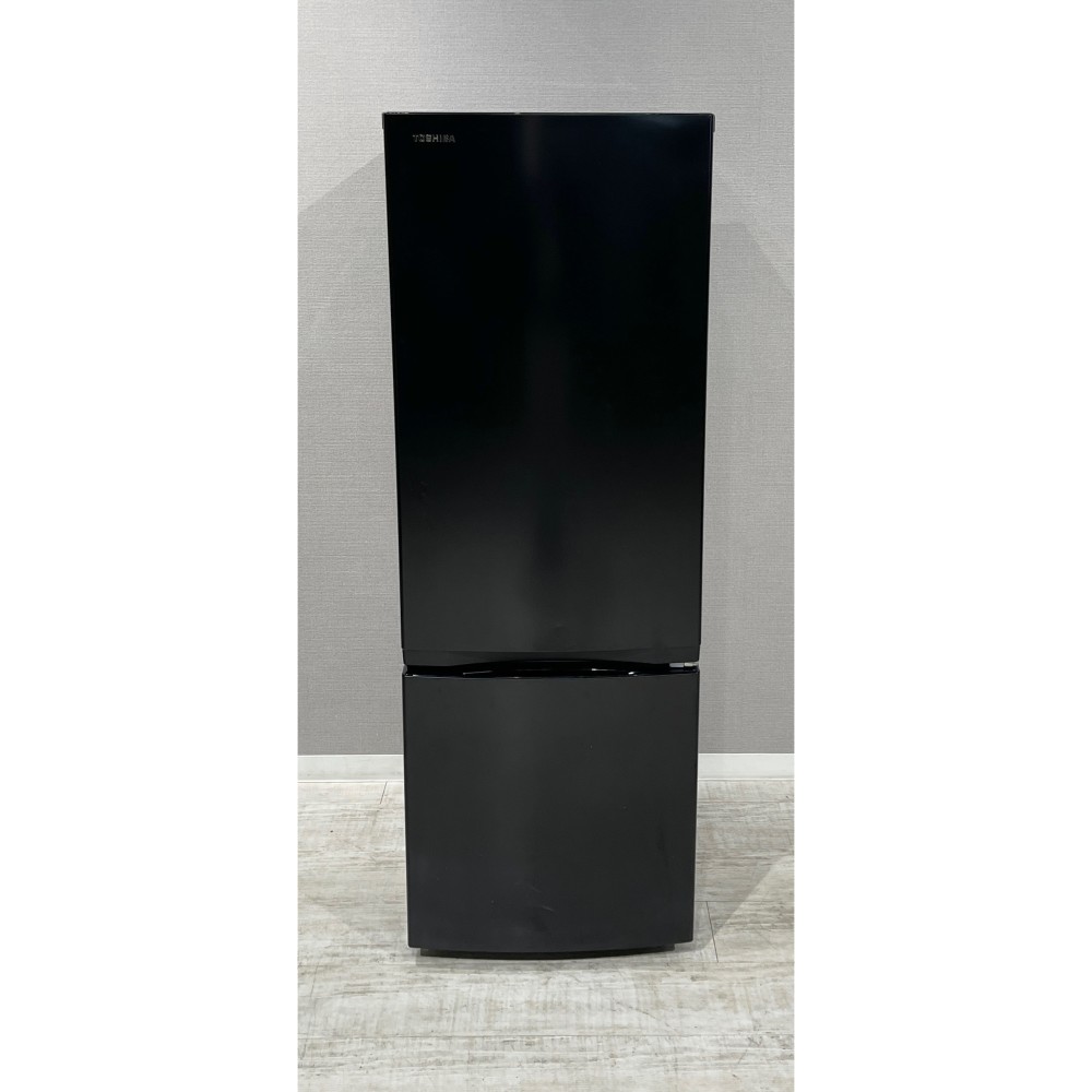 KGY-141016　冷凍冷蔵庫［１７０Ｌ］［セミマットブラック］