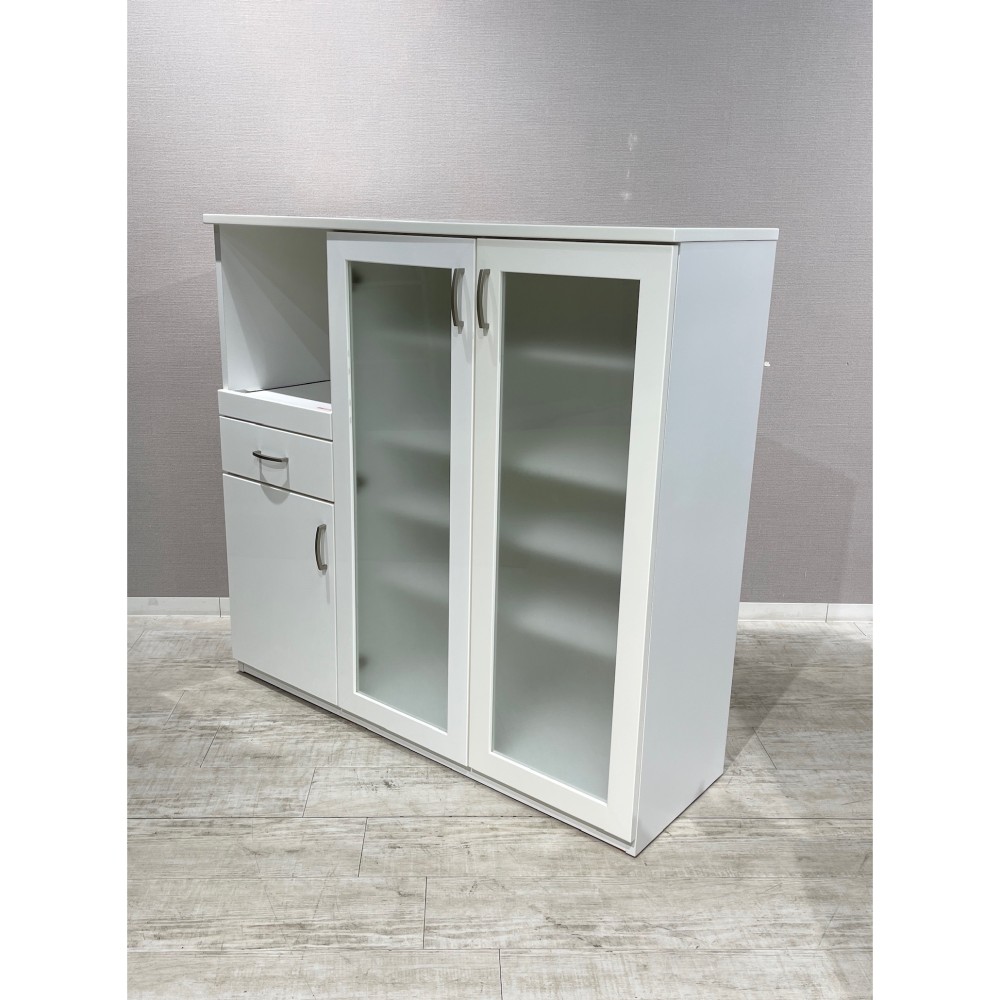 KGY-140772　キッチンカウンター［ホワイト］