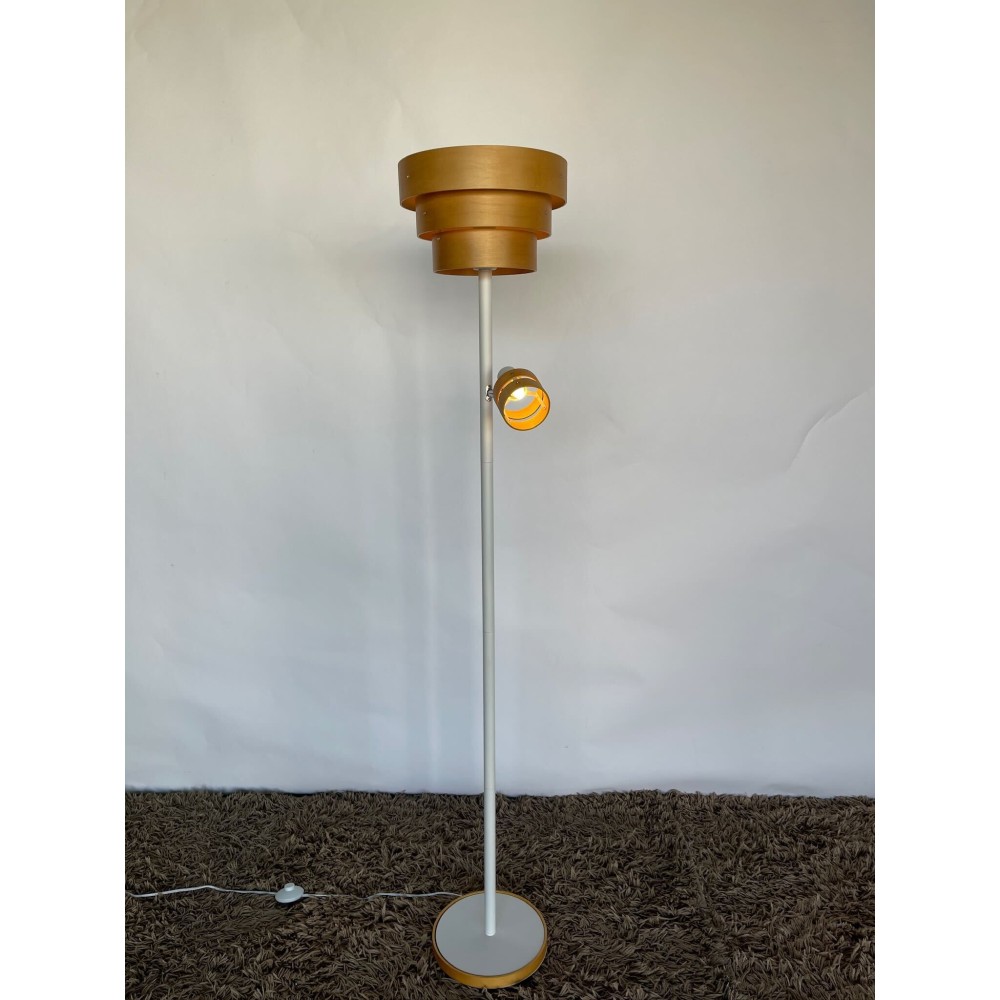 KGY-141606　スタンドライト［ホワイト／ナチュラル］