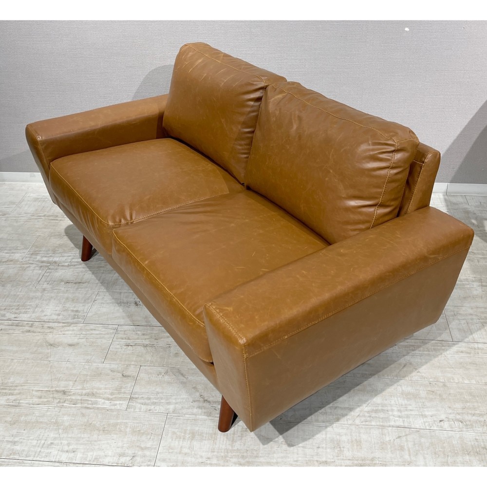 KGY-140668　２Ｐソファ［ブラウン］