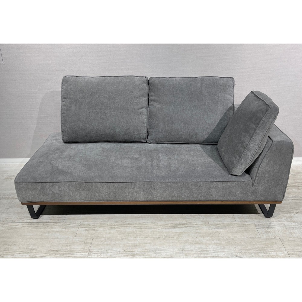 KGY-141156　右カウチソファ［グレー］