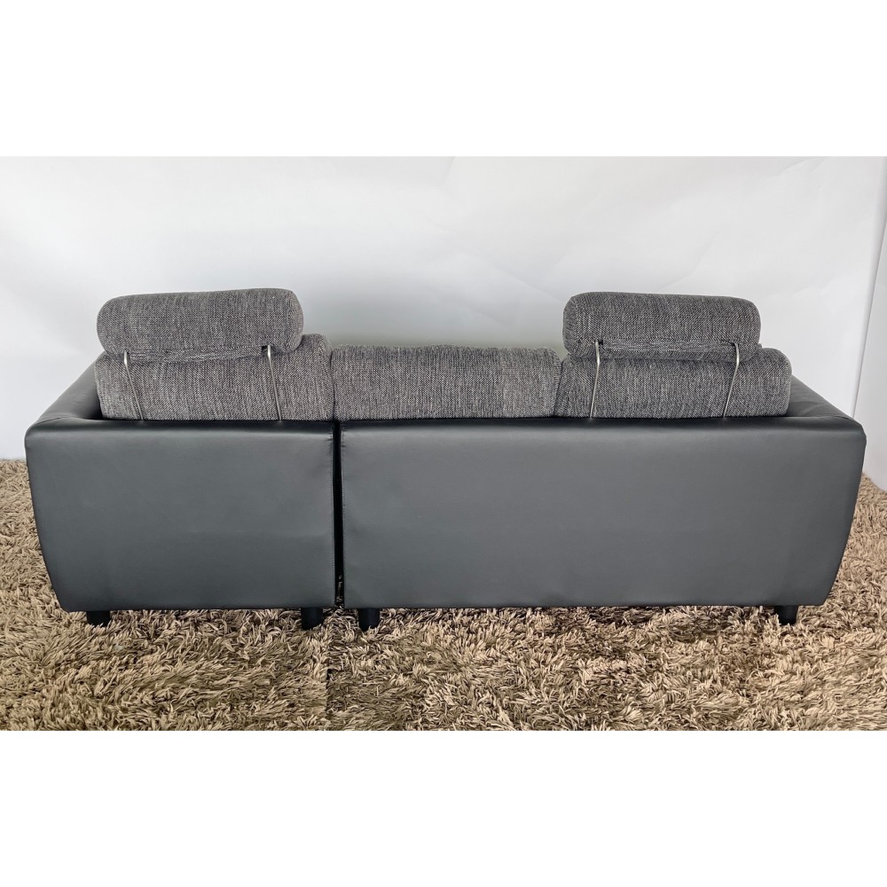 KGY-141486　ソファセット［ＬＯＷＹＡ］［グレー／ブラック］