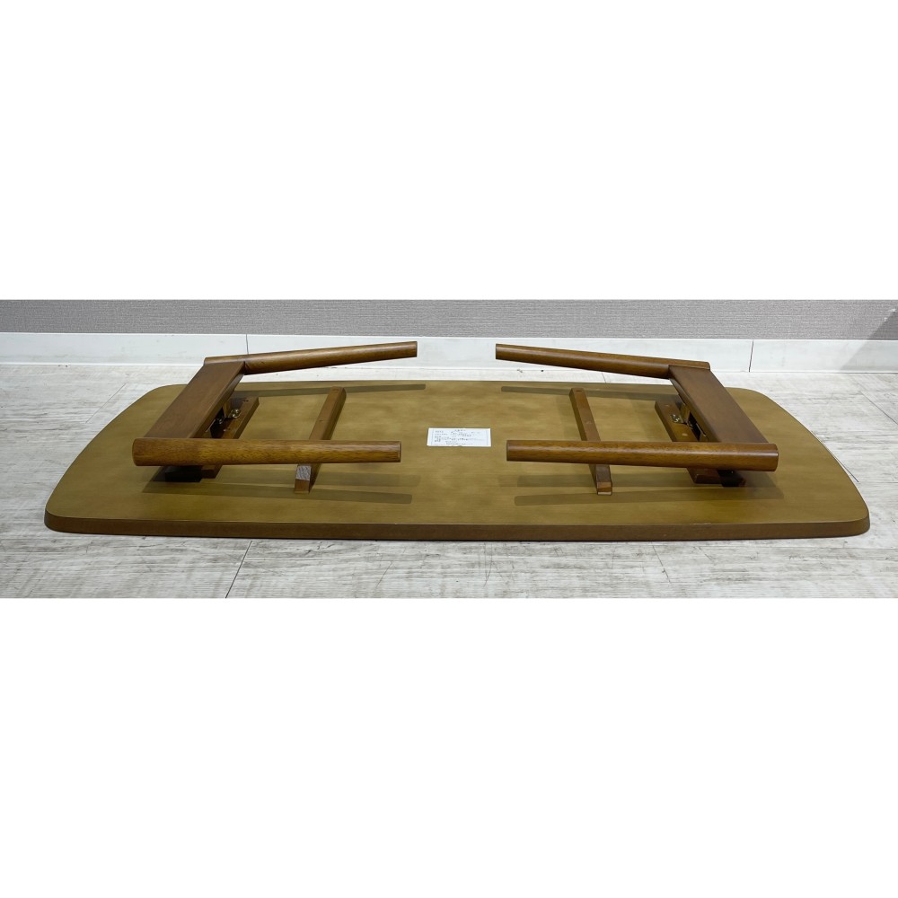 KGY-140473　折りたたみ式ローテーブル［ウォールナット］