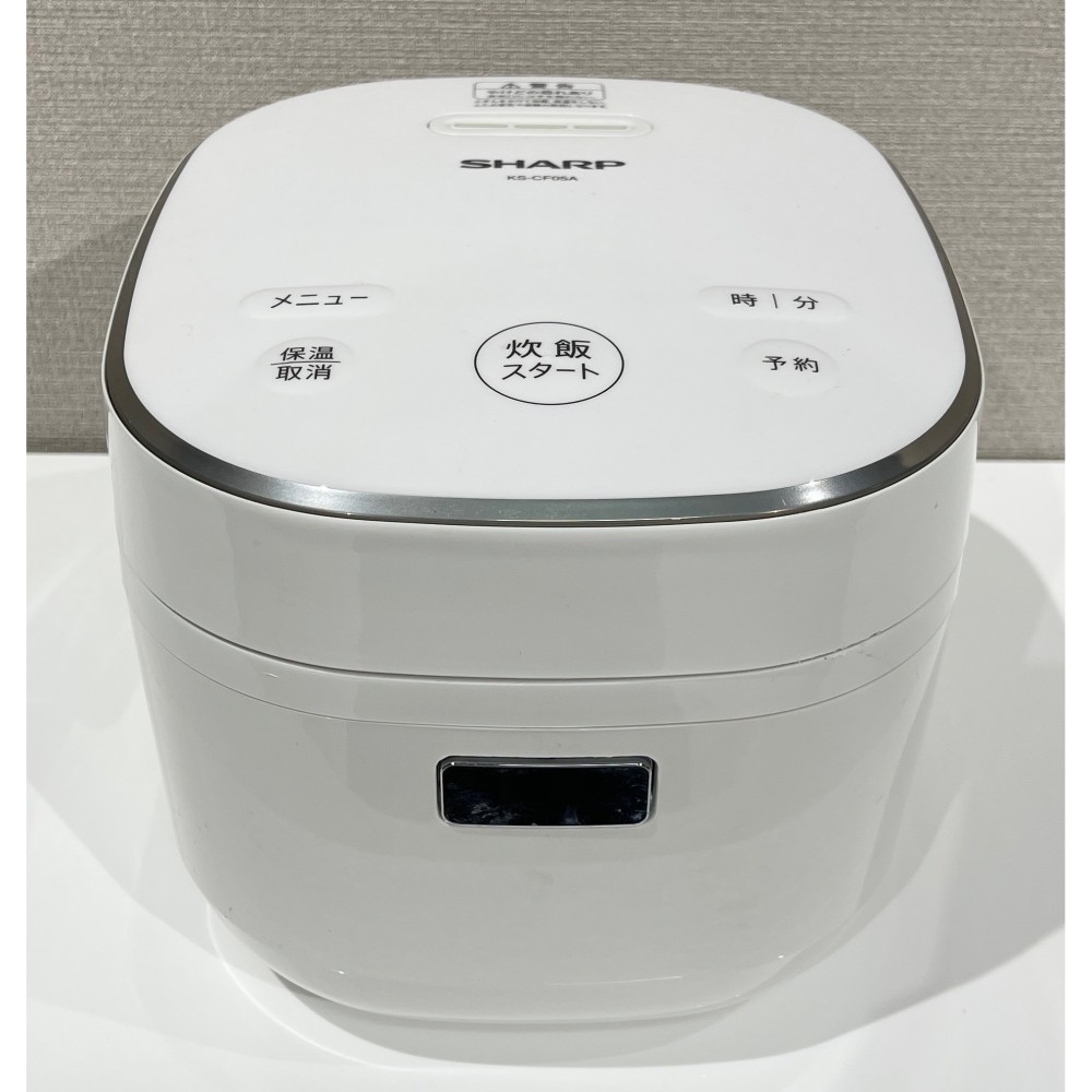 KGY-139355　炊飯器３合［ホワイト］