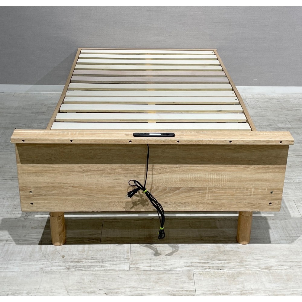 KGY-140998　ベッドフレーム［シングル］［ナチュラル］