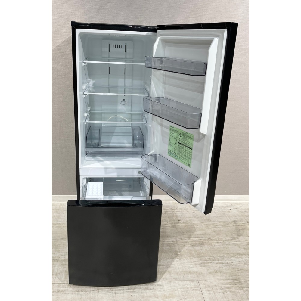 KGY-141016　冷凍冷蔵庫［１７０Ｌ］［セミマットブラック］