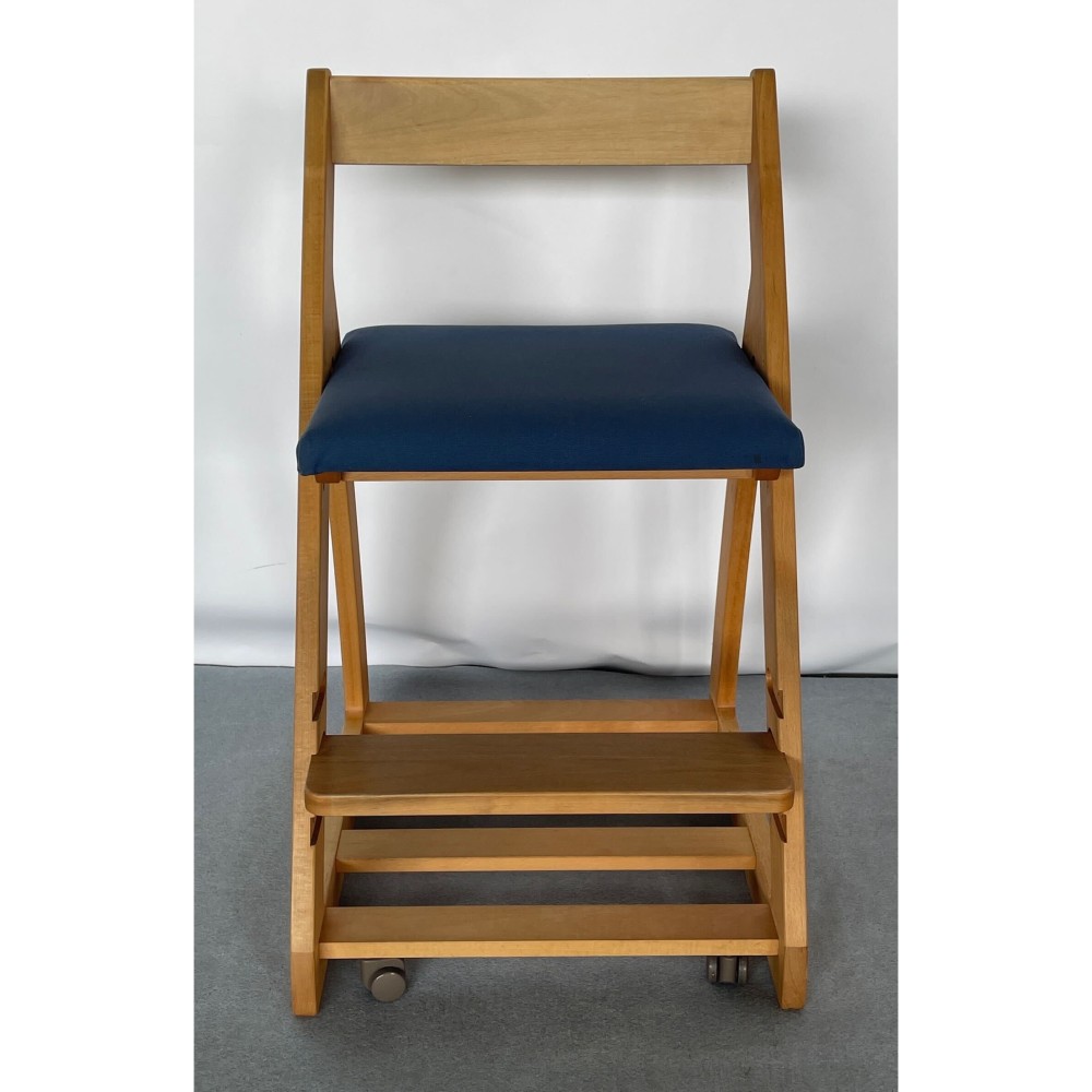 KGY-141913　学習チェア［ナチュラル／ブラウン］