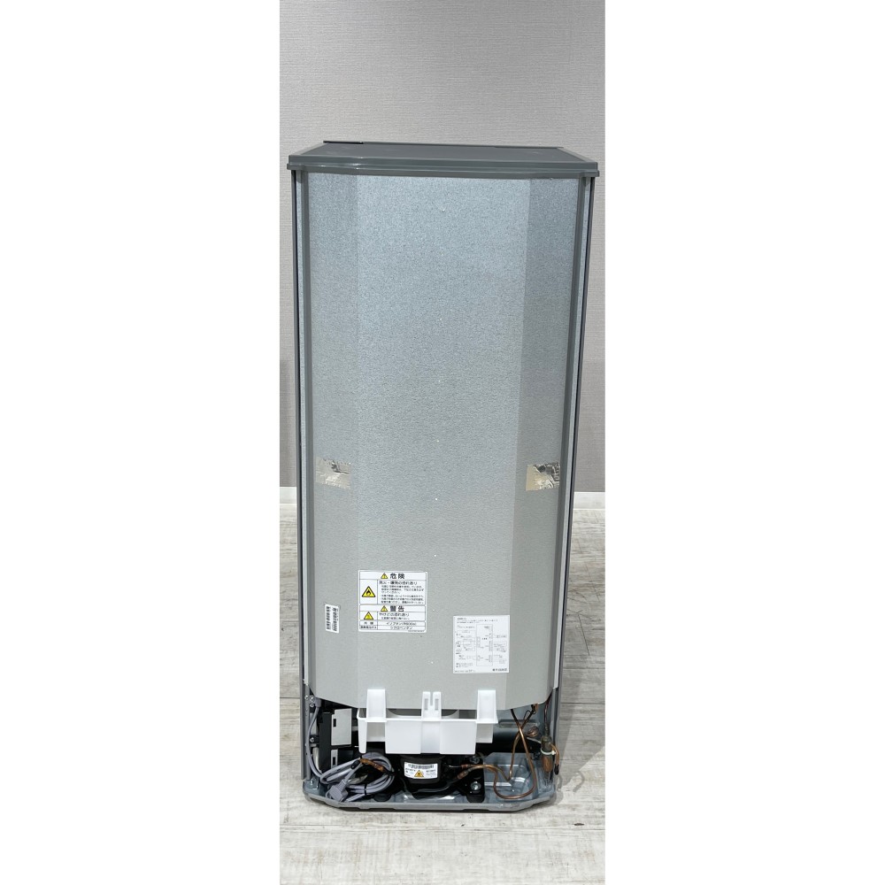 KGY-139549　冷凍冷蔵庫［１２６Ｌ］［ブラッシュシルバー］