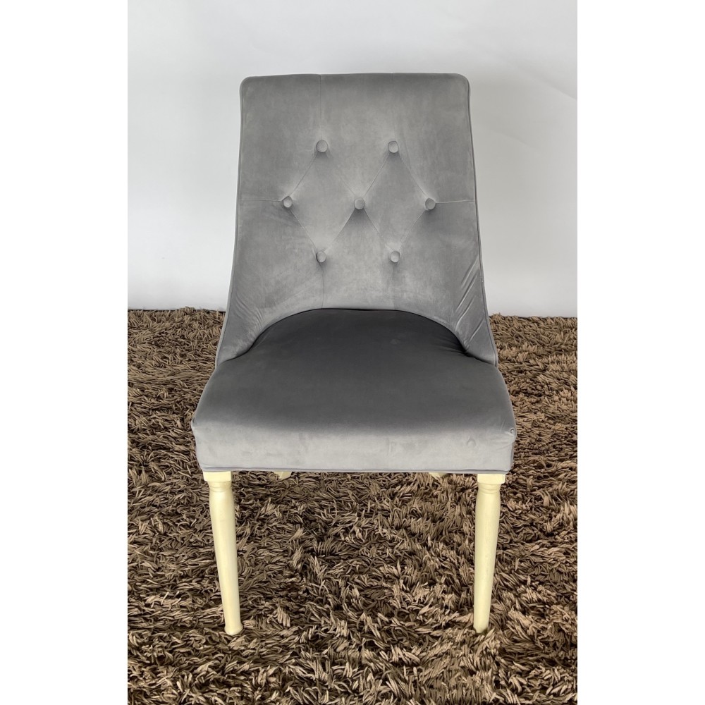 KGY-141541　チェア［グレー］