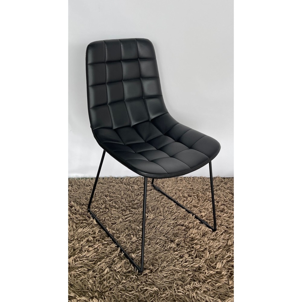 KGY-141538　チェア［ブラック］