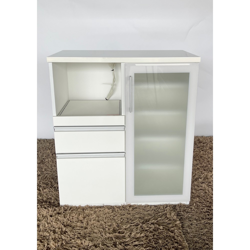 KGY-141509　キッチンカウンター［ニトリ］［ホワイト］