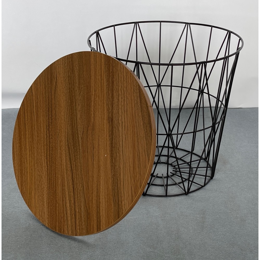 KGY-141898　サイドテーブル［ブラウン］