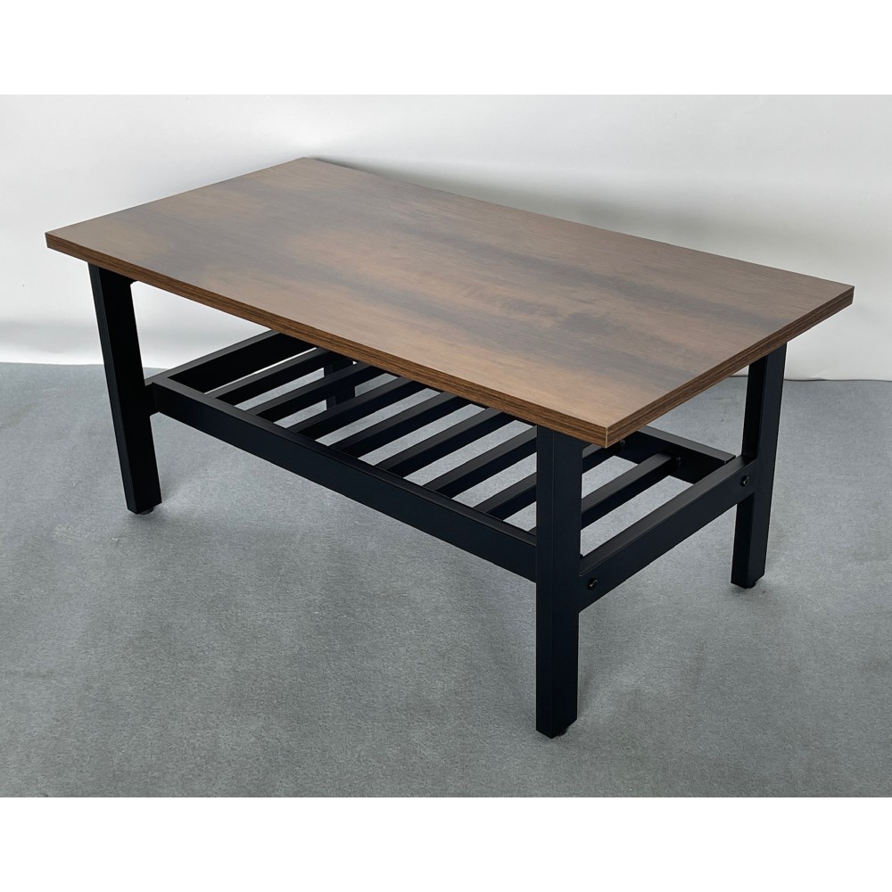 KGY-141902　ローテーブル［ブラウン／ブラック］