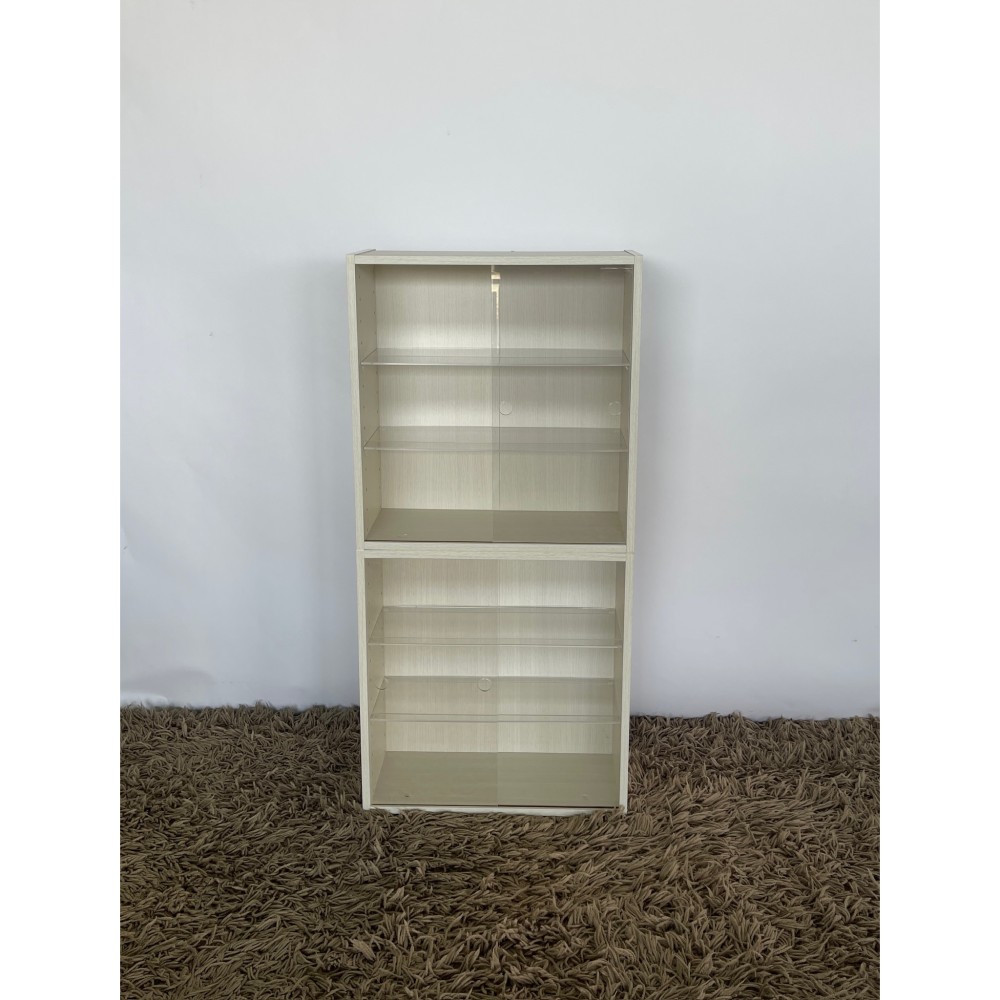 KGY-141838　ディスプレイボックス［ニトリ］［ホワイト］