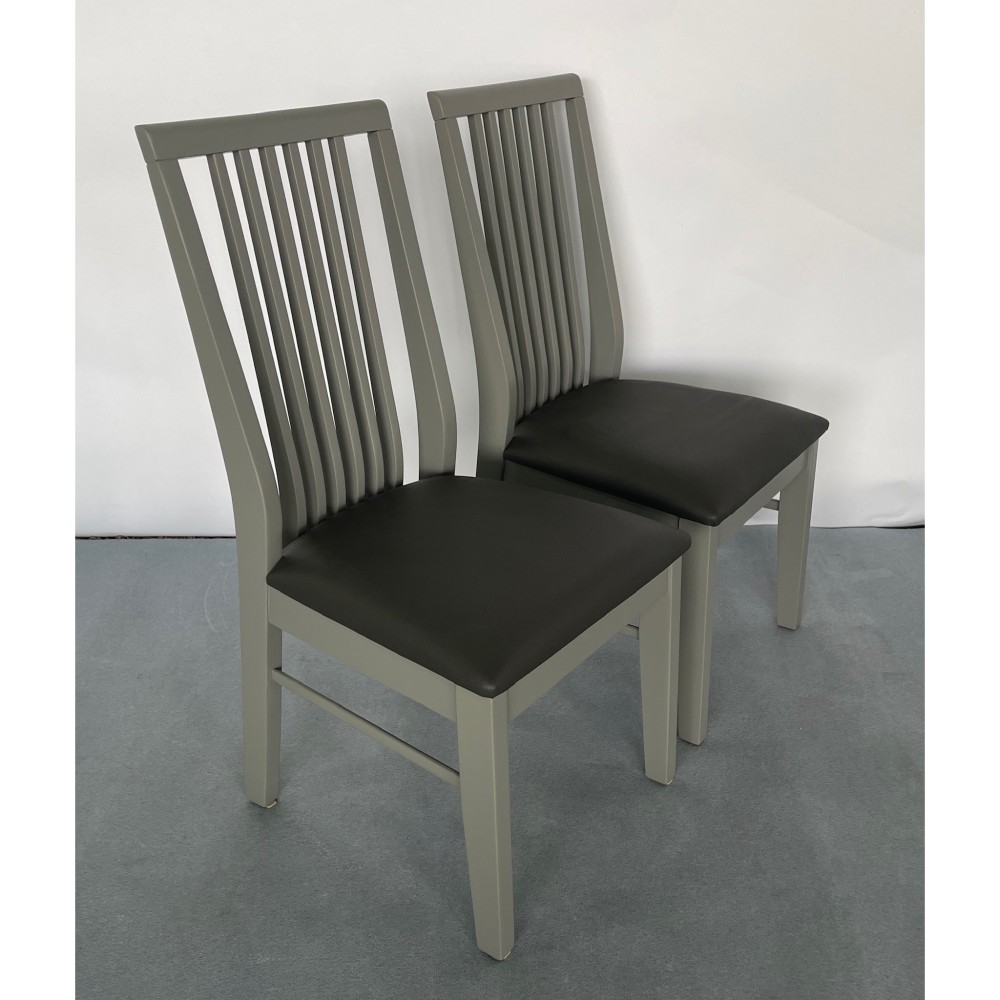 KGY-141880　ダイニング３点セット［ナチュラル／グレー］