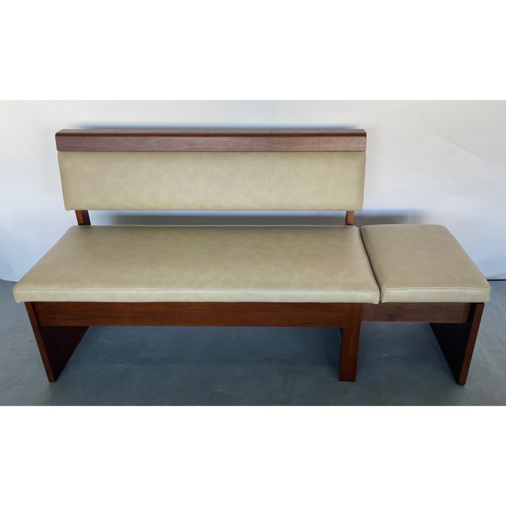 KGY-141908　ダイニング４点セット［ブラウン／ホワイト］