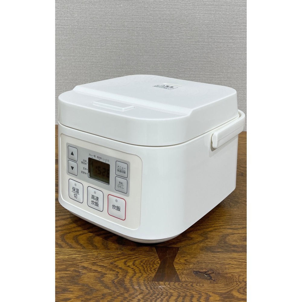 KGY-139692　炊飯器３合［ニトリ］［ホワイト］