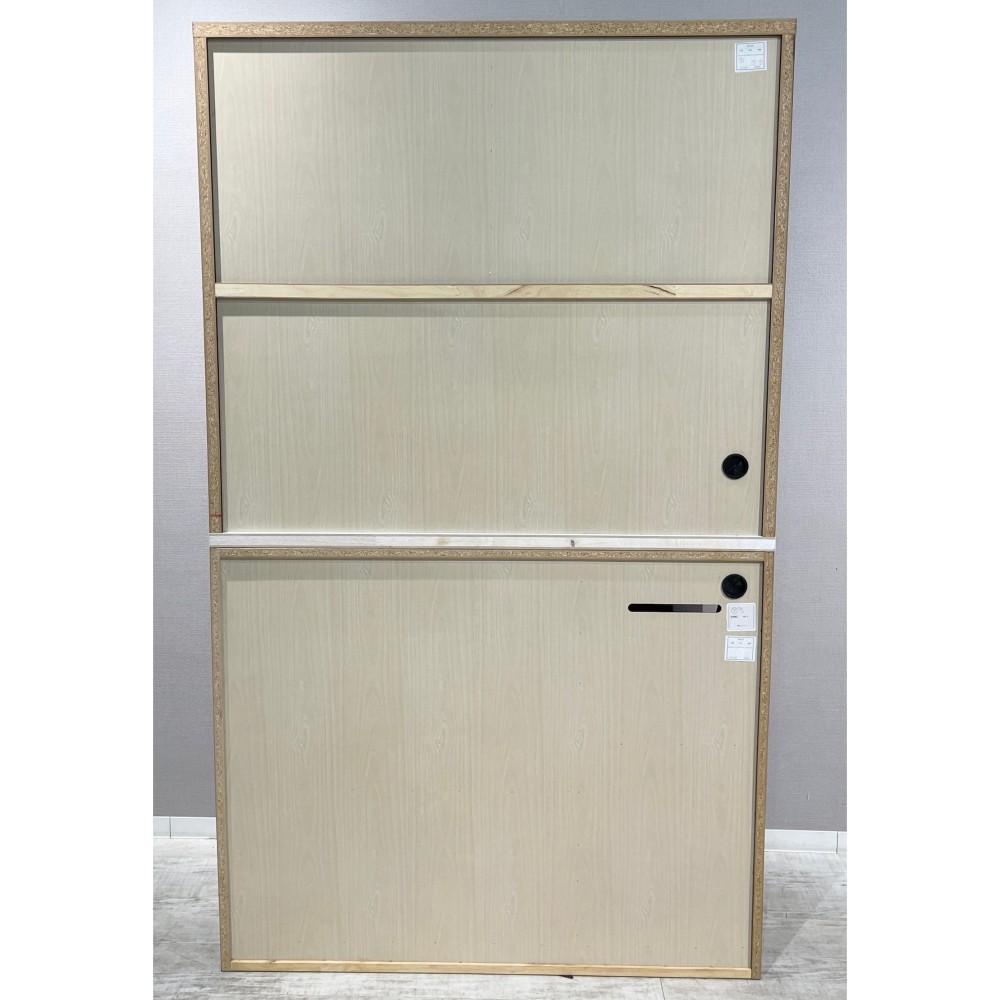 KGY-140626　食器棚［ニトリ］［ダークブラウン］