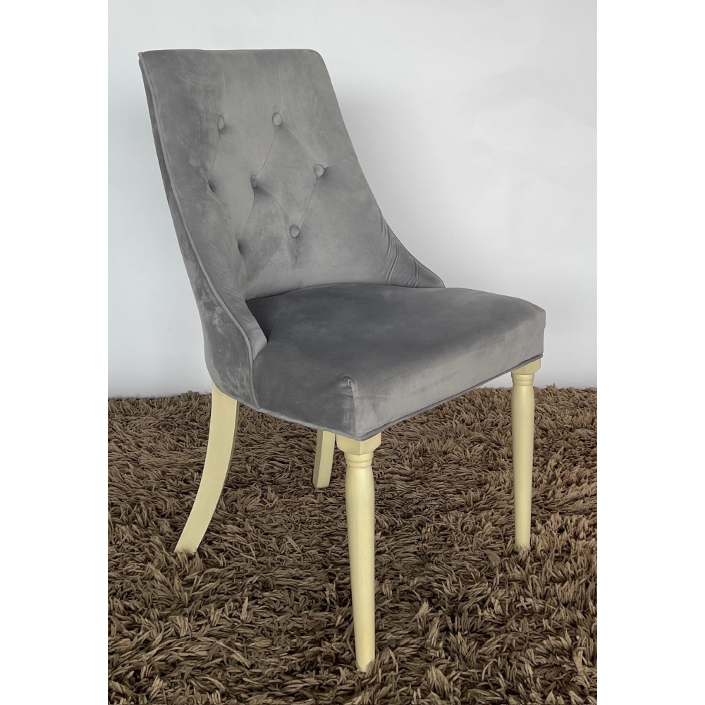 KGY-141541　チェア［グレー］