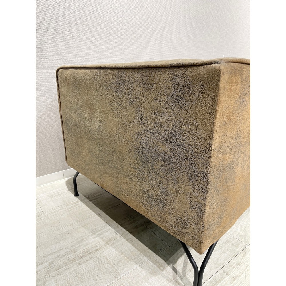 KGY-140611　３Ｐソファ［ブラウン］