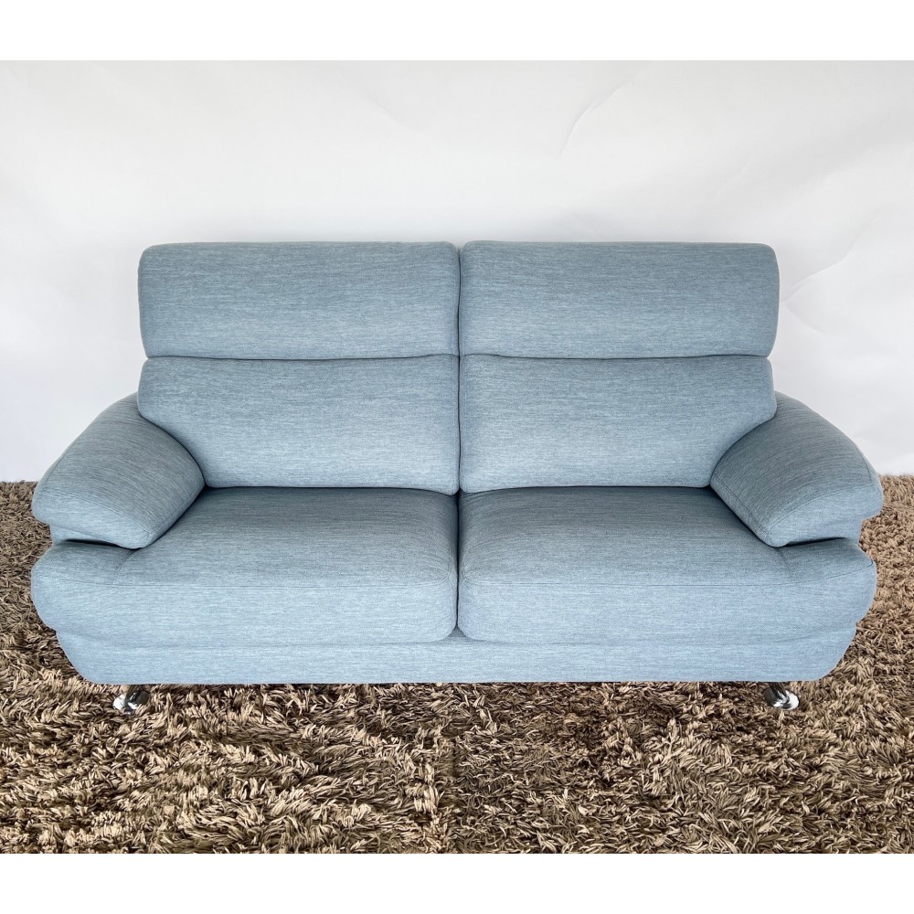 KGY-141479　３Ｐソファ［ニトリ］［ブルー］