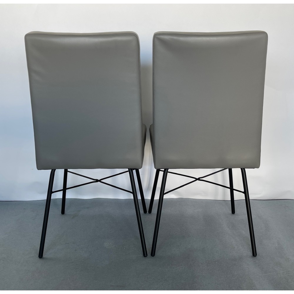 KGY-141865　ダイニング３点セット［ライトブラウン／ライトグレー］