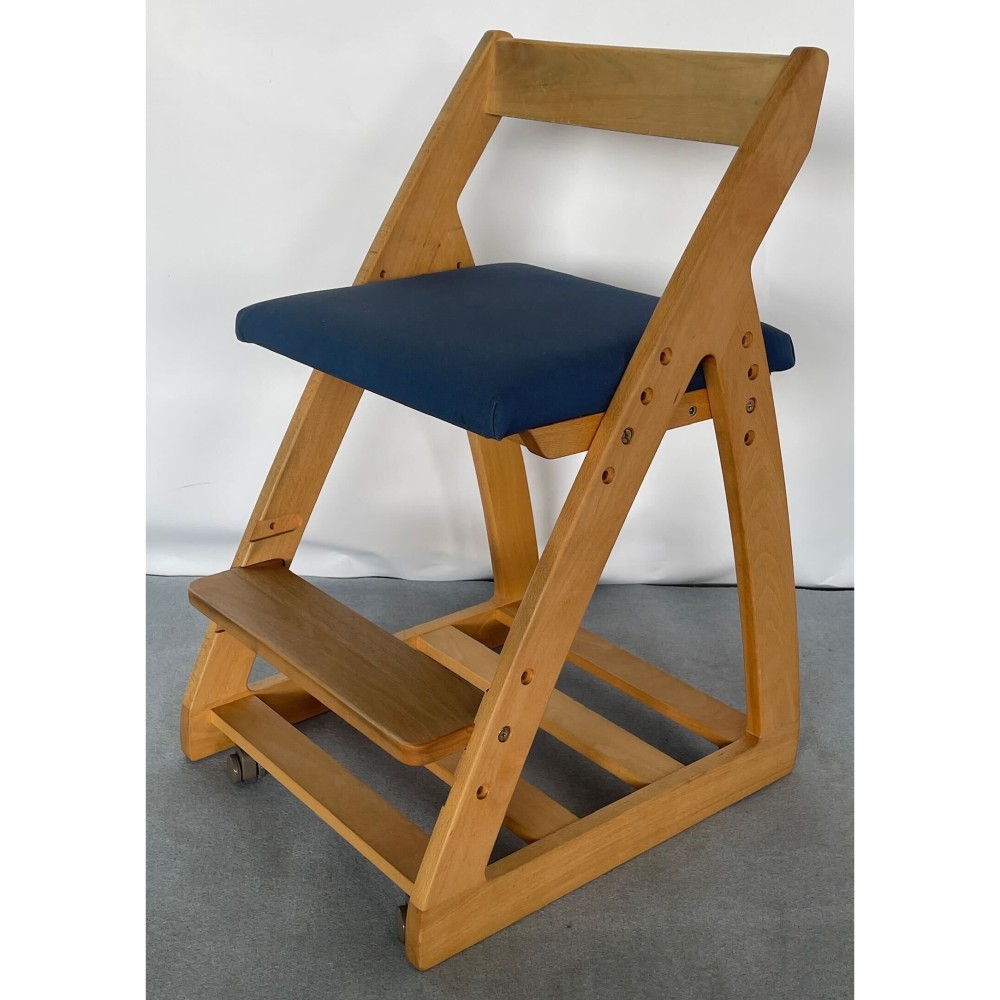 KGY-141913　学習チェア［ナチュラル／ブラウン］