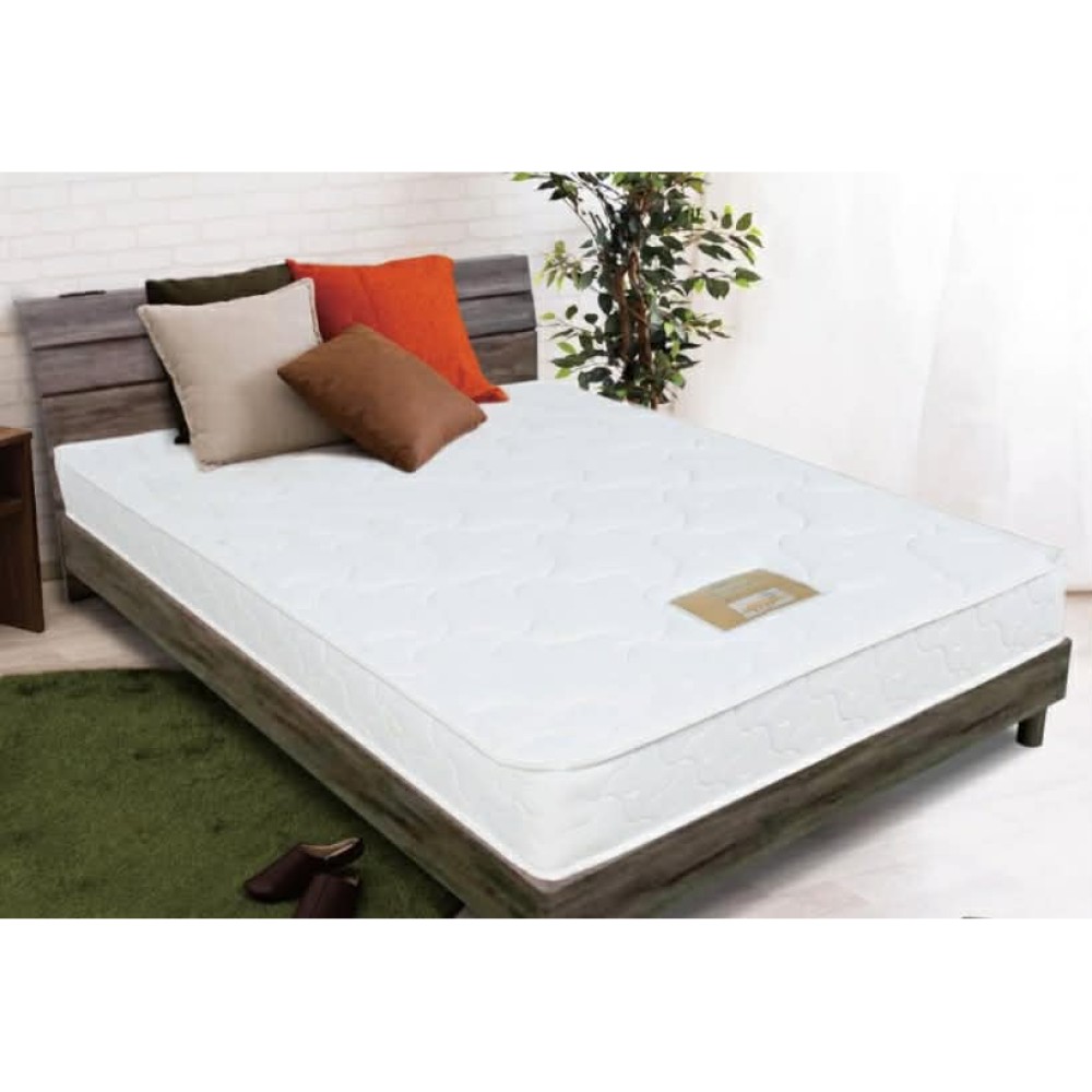 OBS-2100008 SDサイズベッドフレームのみ　ブラウン