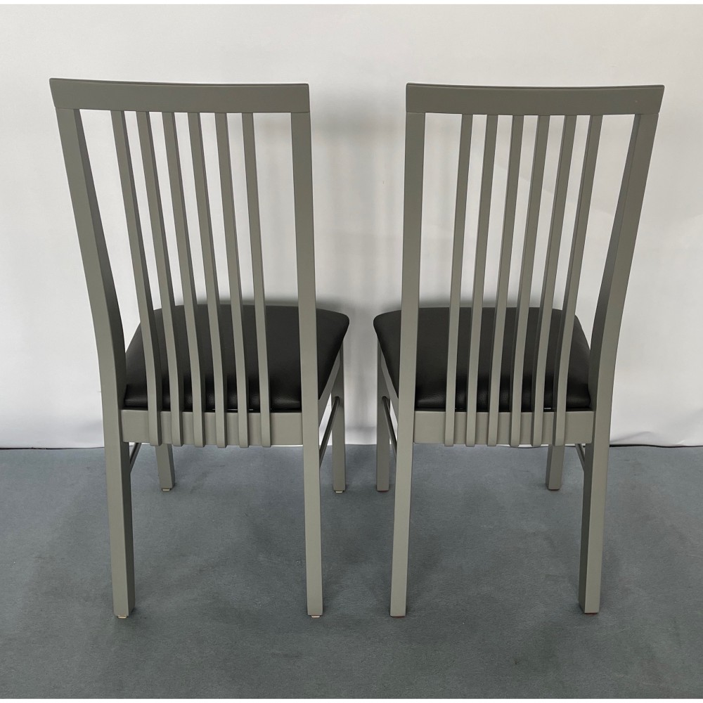 KGY-141880　ダイニング３点セット［ナチュラル／グレー］