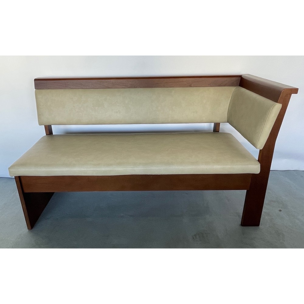 KGY-141908　ダイニング４点セット［ブラウン／ホワイト］