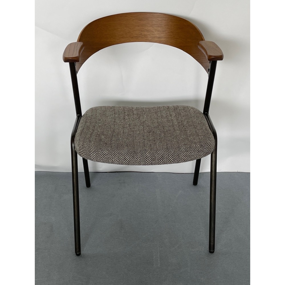 KGY-141889　チェア［ブラウン／グレー］