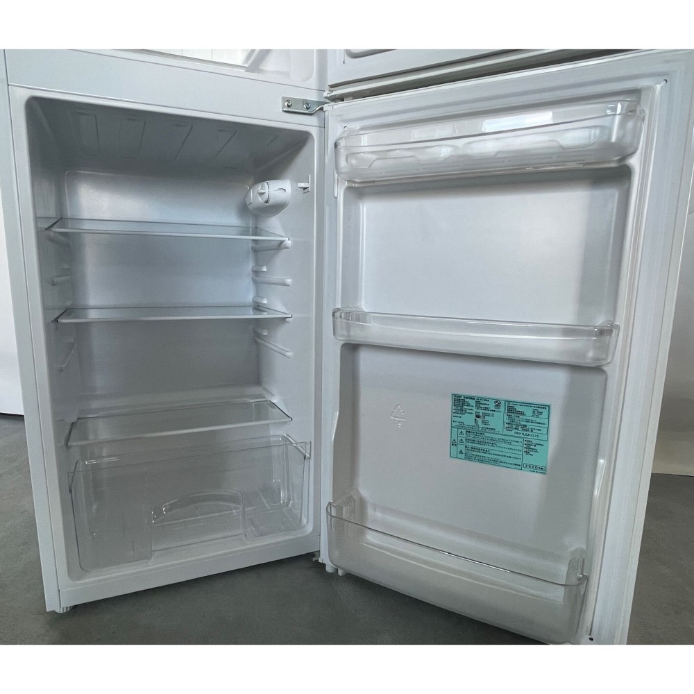 KGY-142145　冷凍冷蔵庫［１３０Ｌ］［ホワイト］