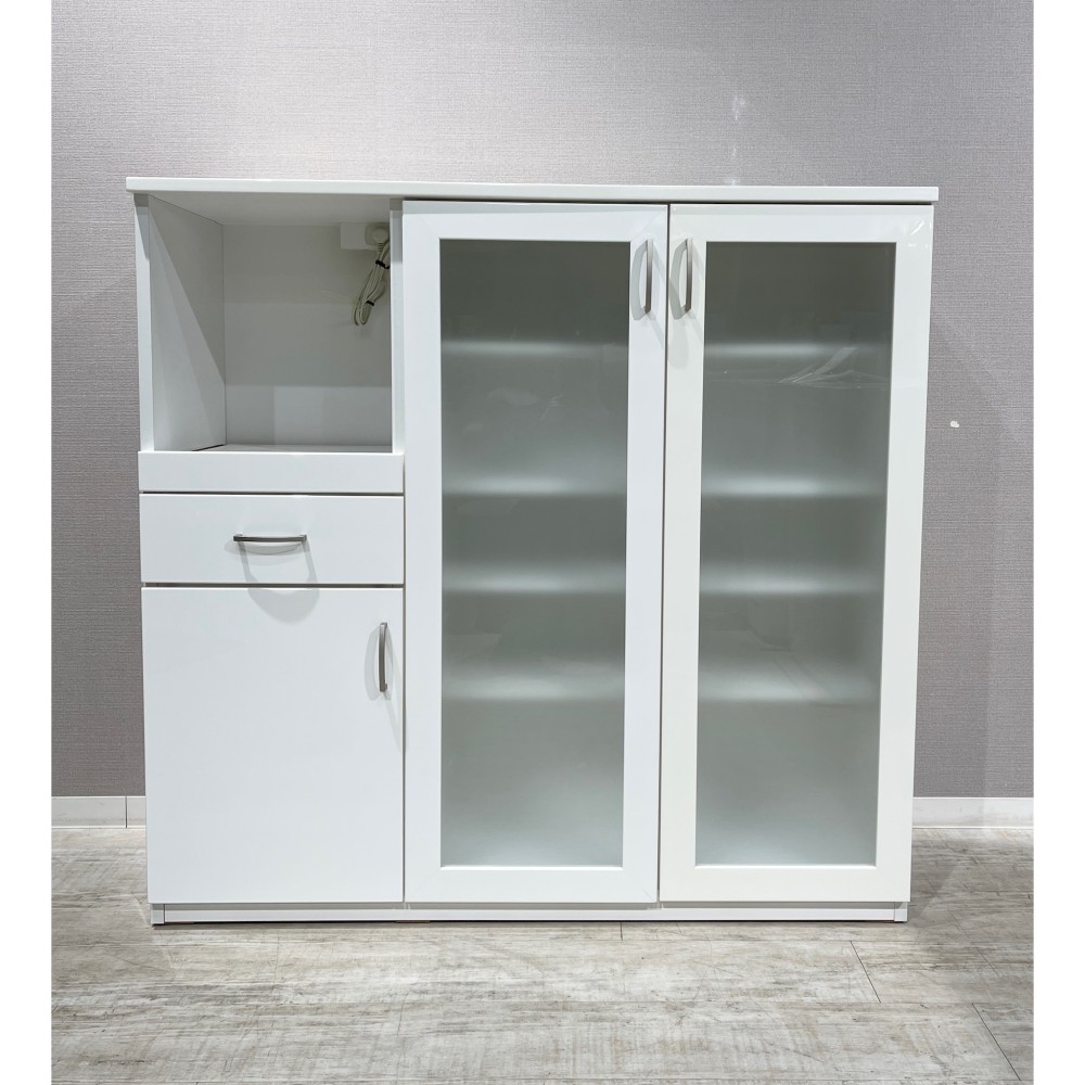 KGY-140772　キッチンカウンター［ホワイト］