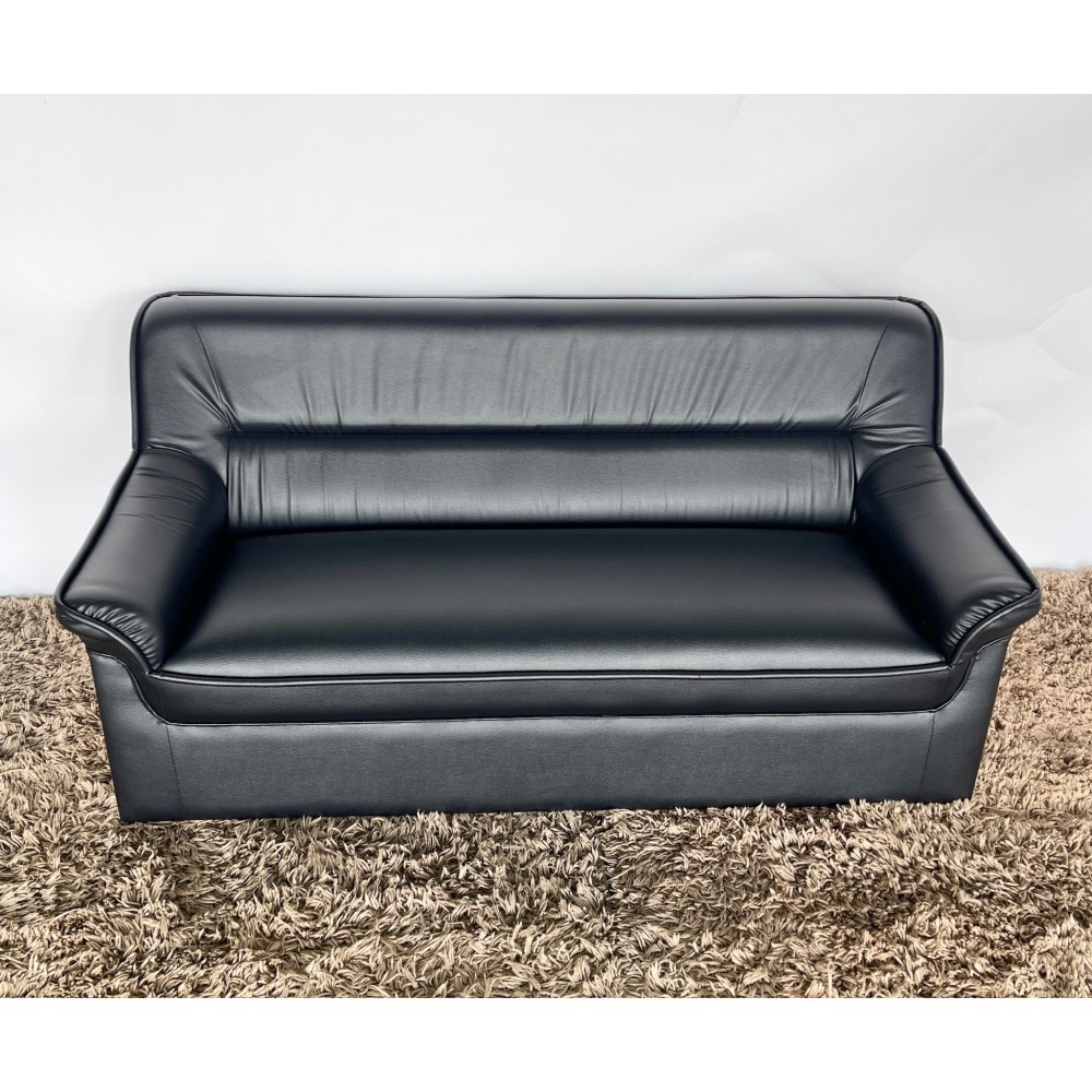 KGY-141474　２Ｐソファ［ブラック］