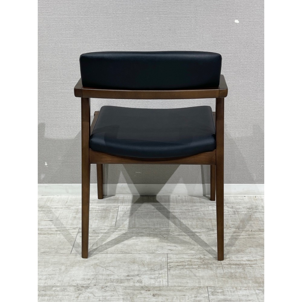 KGY-141316　チェア［ブラック／ブラウン］