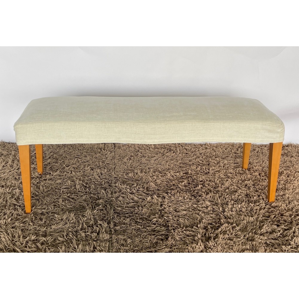 KGY-141532　ベンチ［カバー付き］［アイボリー／ナチュラル］